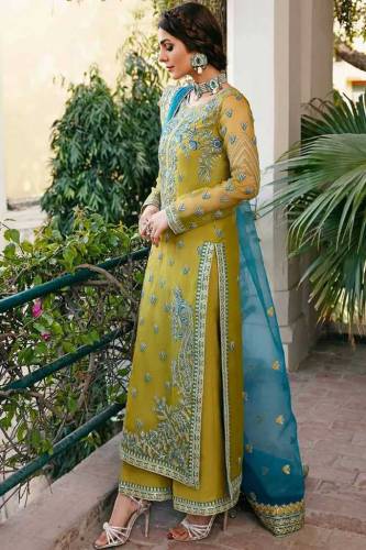 3 Pcs Full Have Embroidered Suit