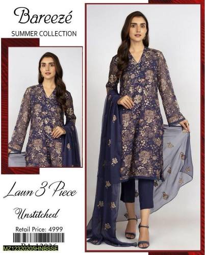 3 piece embroidery suits