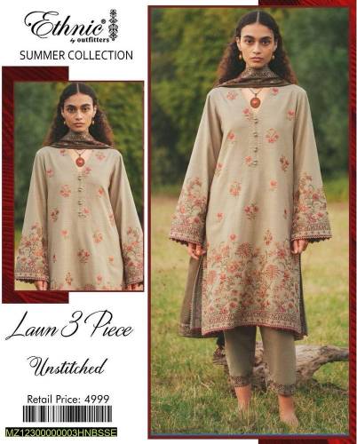 3 piece embroidery suits