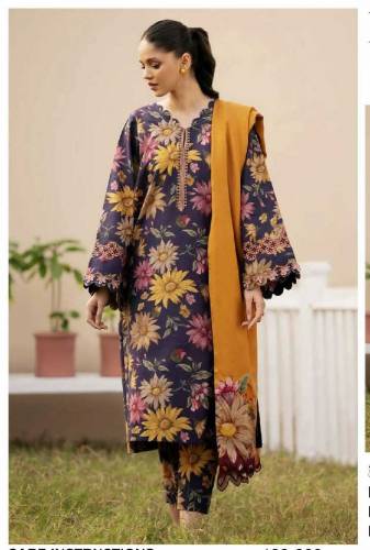 Summer Clearance Sale *Baroque | 3pc Digital Printed Lawn Vol 24'* 