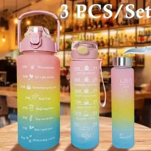 water bottle pack of three