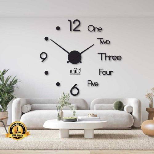 Beautiful Dot Digital Wood Wall Clock