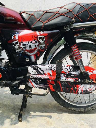 Metro 70 Cc Modified Bike 