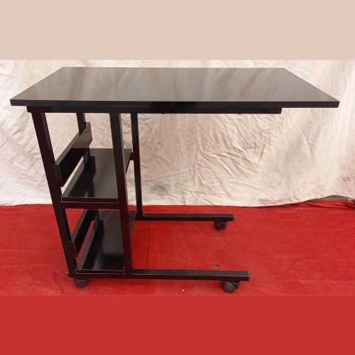 Wooden laptop and study side table