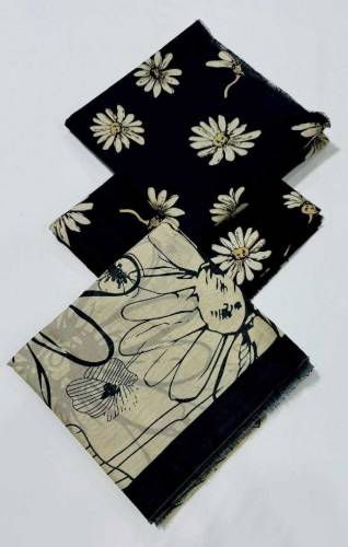Bin Saeed 3 piece Ladies Unstiched Articles 