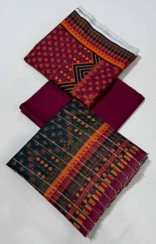 Bin Saeed 3 piece Ladies Unstiched Articles 