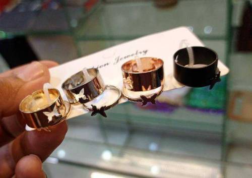 New Couple Rings Set - Pack of 4