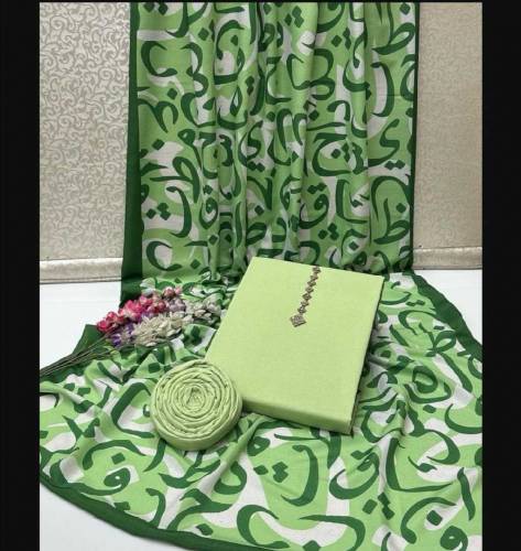 3 pcs Un stitched Suits 