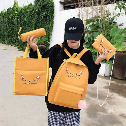 bags back of three