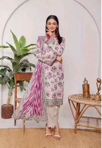VIRSA Mid Summer Luxury Digital Printed Vol-1,2024 BY MEHBOOB TEXTILES