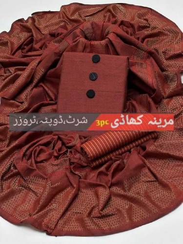 3 PC khadi dress 