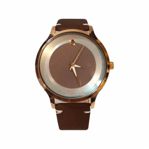  Stylish Swiss Tomi Made Quartz Watch Sleek Minimalist Design with Bro