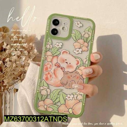 iPhone back cover only - sweet garden bear  