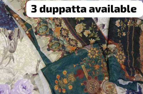 digital printed duppatta