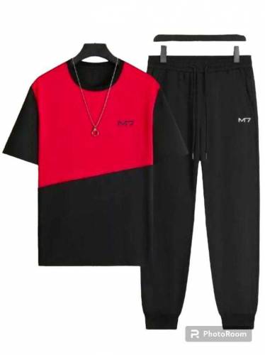 2 Pes unisex polyester printed track suit 