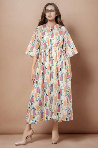 Saya Unstitched Printed Lawn 2 Piece (Shirt/Trouser)