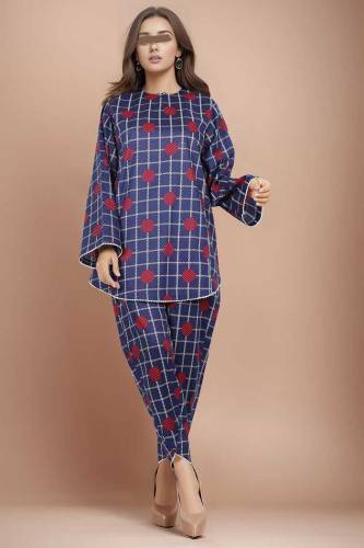Saya Unstitched Printed Lawn 2 Piece (Shirt/Trouser)