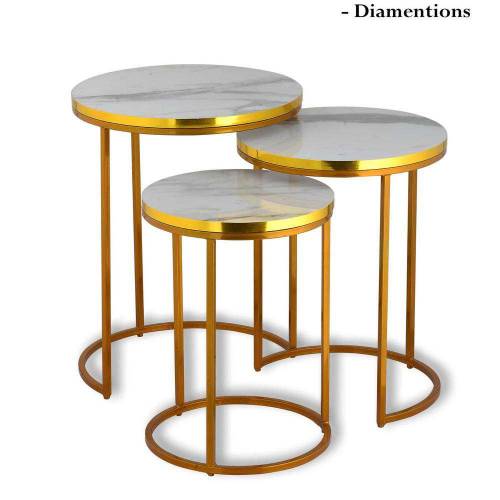 Beautiful Nesting Table Set 