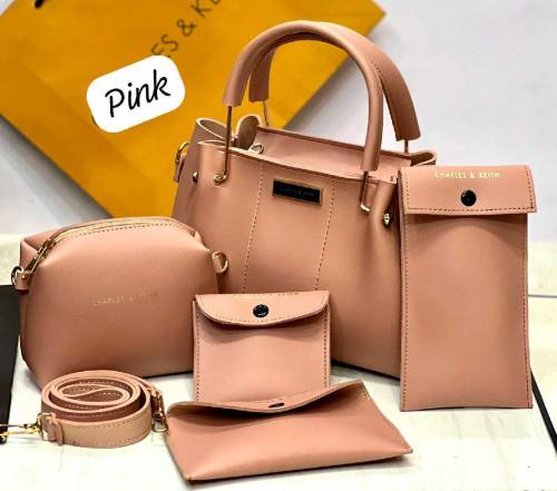 Ladies use stylishly hand bag's  5pice pack