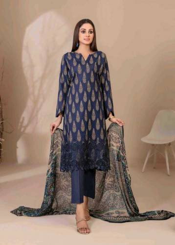Shahid Tawakkal New Embroidered Printed Lawn - Printed  Lawn/Chiffon 