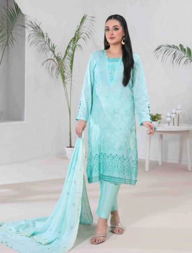 Shahid Tawakkal New Embroidered Printed Lawn - Printed  Lawn/Chiffon 