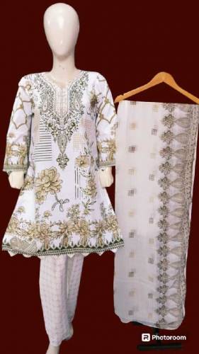 3 pcs women's unstitched line