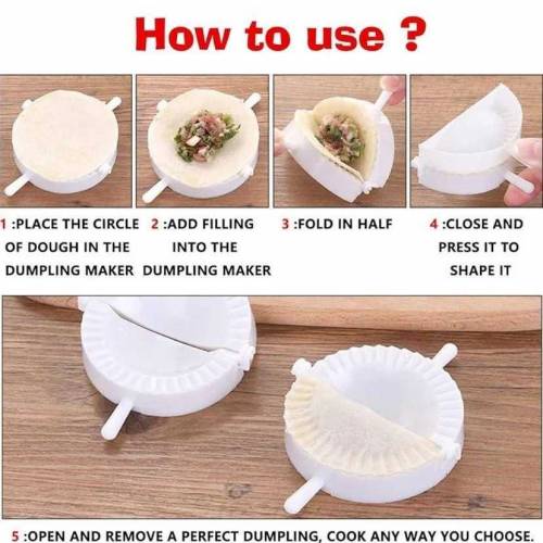 Dumpling and dough press 