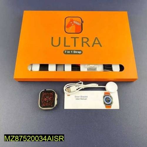 7 in 1 ultra smart watch with chain strip