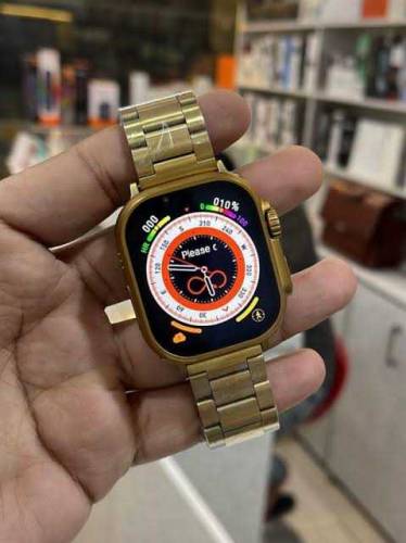 HK9 ULTRA SMART WATCH 24K GOLD 