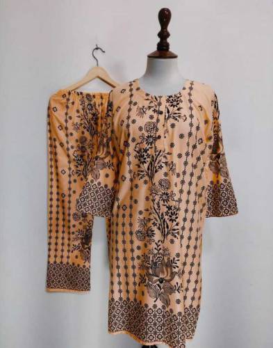 2Pc Stitched Printed Suits