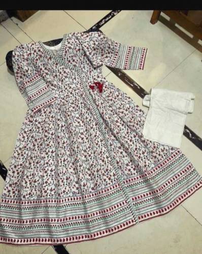 2 pc women stitched frok 