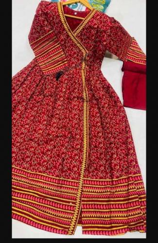 2 pc women stitched frok 