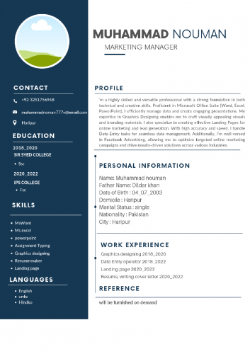 I m professional CV maker 🗄️