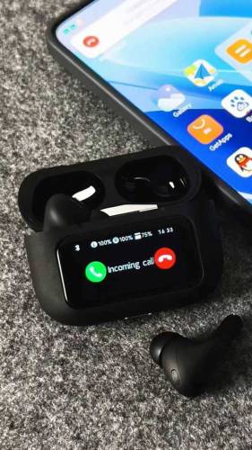 A9 Airpods LCD display Black White Color Available
