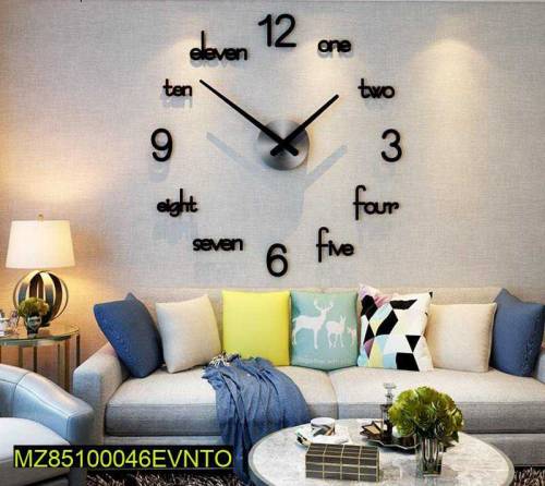 •  Material: 3Mm Mdf•   Product Type: Wall Clock