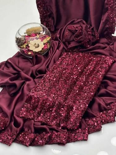 NEW PARTY WEAR FANCY SARI COLLECTION 