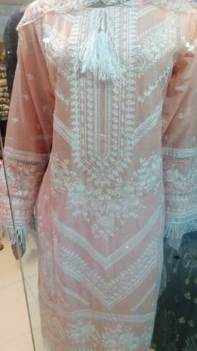 embroidery stitch suit and lawn unstitched suit 