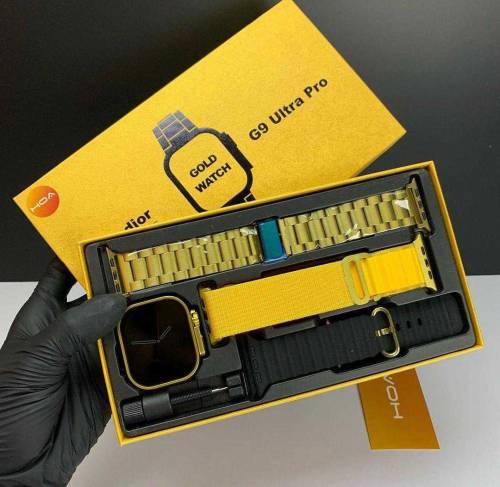 G9 Ultra Pro Smart Watch - Gold Edition