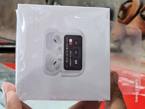 high quality headphones with ANC and touch display 