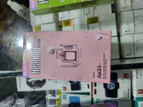 high quality airbuds with different and leds display