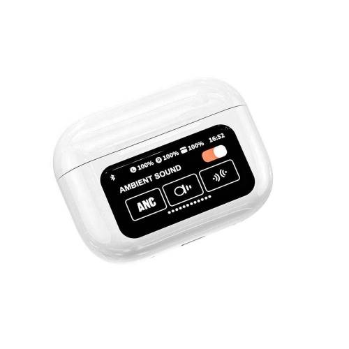 A9Pro Elite: LCD Touchscreen TWS Earbuds with ANC+ENC, True In-Ear Sen
