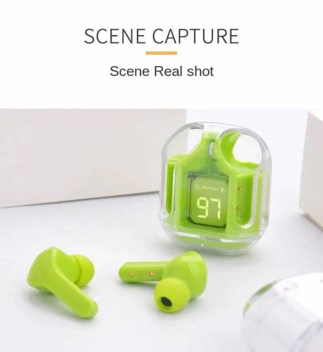 T6 TWS Earbuds Wireless Bluetooth 5.3 ENC Sport Gaming Headsets Noise