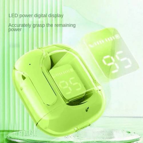T6 TWS Earbuds Wireless Bluetooth 5.3 ENC Sport Gaming Headsets Noise