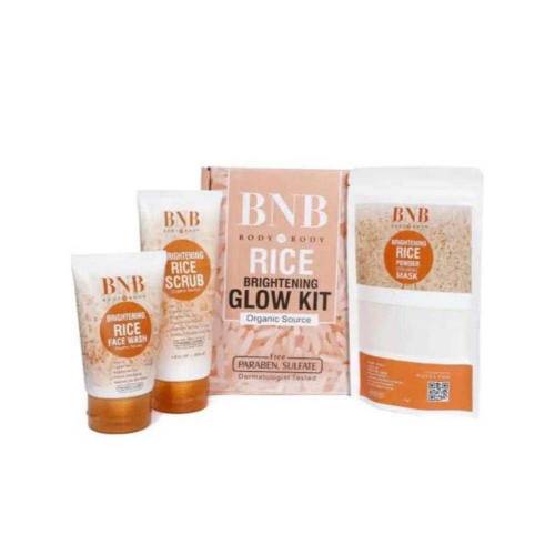 Whitening And Brightening Rice Facial Glow Kit