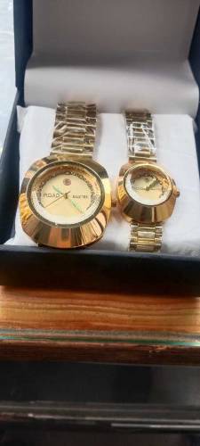 brand new steel strap couple watches