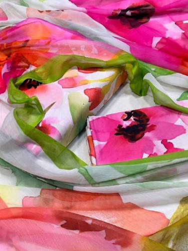 Digital print lawn 