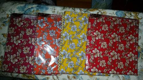 High quality soft Cotton allover two piece for mid season.
