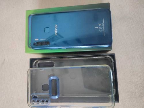 Infinix S5 home used mobile 6/128 good condition 