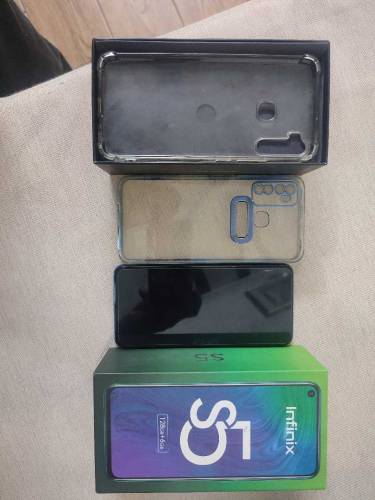 Infinix S5 home used mobile 6/128 good condition 