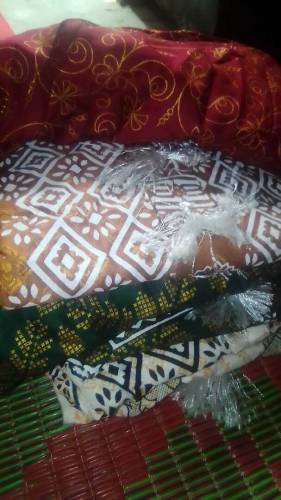 linen blockprint, fancy linen, fancy blockprint, cotton embroidered
